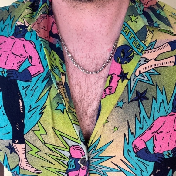 Mens Necklace Chain Stainless Steel Adjustable New With Tags Fashion - Picture 4 of 9